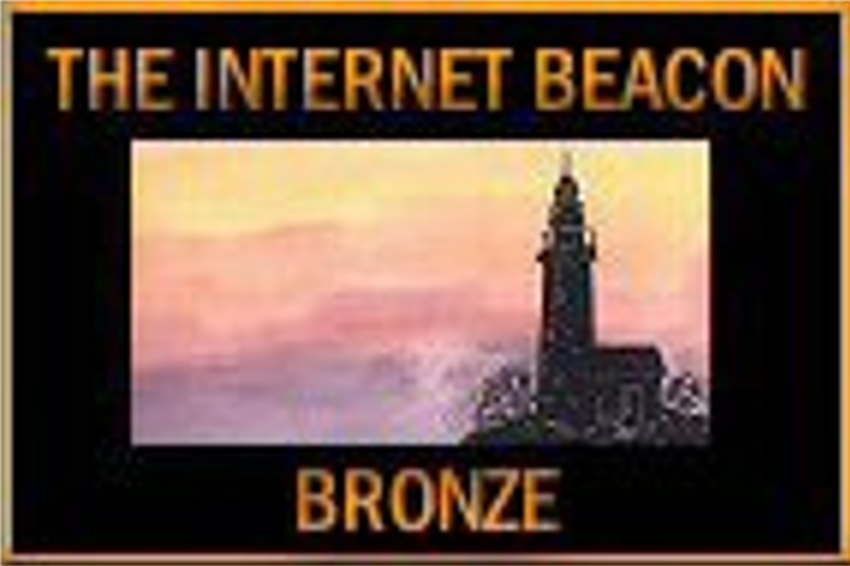 This site received an Internet Beacon Bronze award.