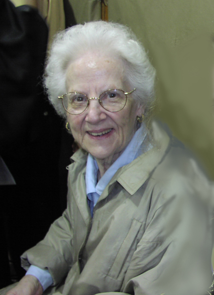 Gloria Gable at Katie Weber's high school graduation