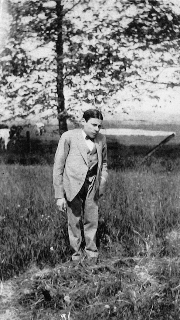 A picture of Clarence.  Date and location is unknown.