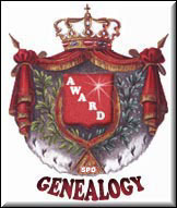 This site has won the Geneaology Award from Miller Communications Group.